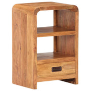 Nachtkastje 40x30x60 cm massief acaciahout honing