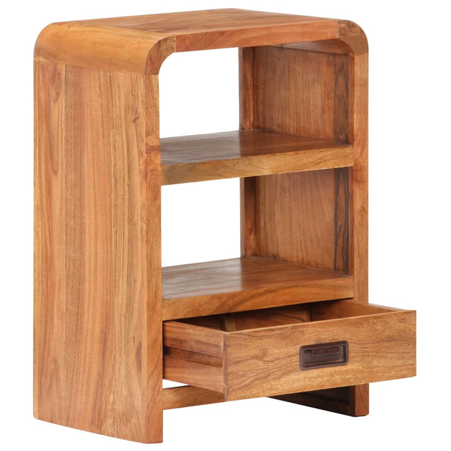 Nachtkastje 40x30x60 cm acaciahout met honingafwerking
