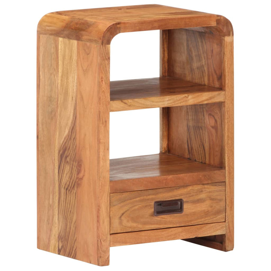 Nachtkastje 40x30x60 cm acaciahout met honingafwerking