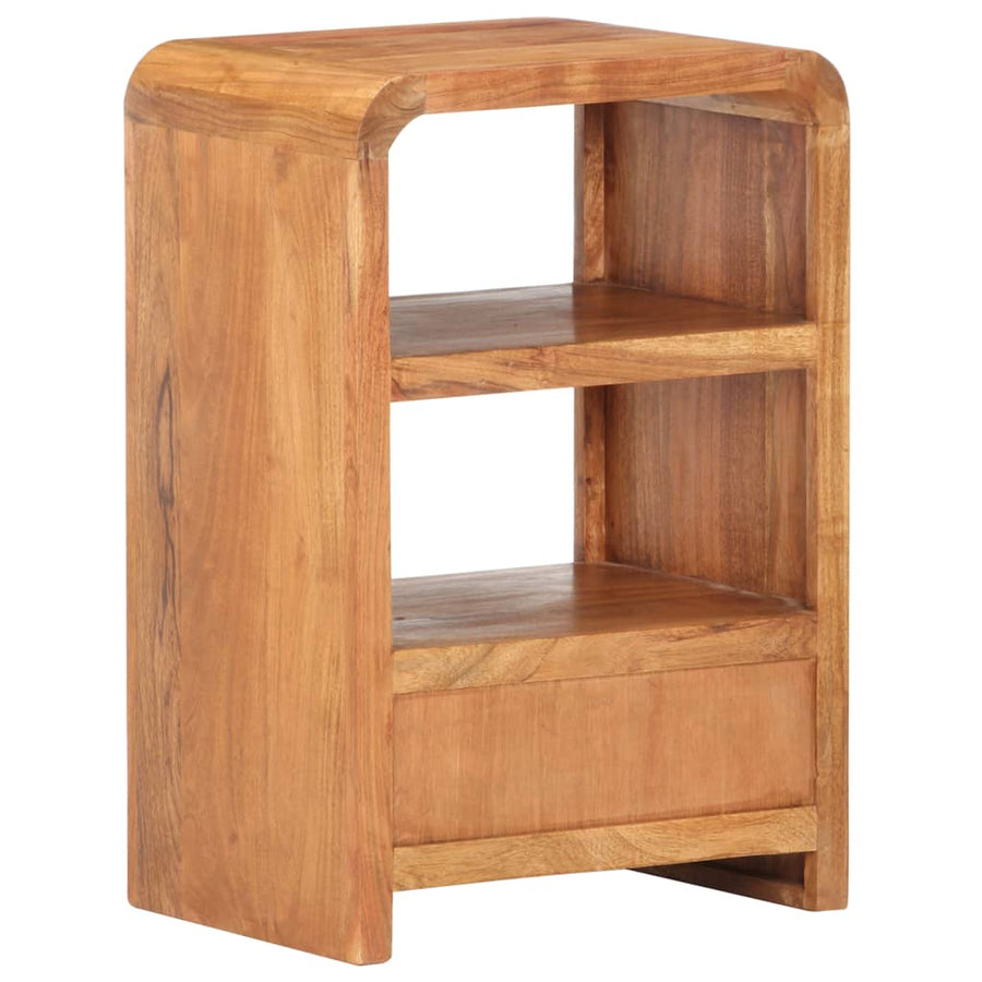 Nachtkastje 40x30x60 cm acaciahout met honingafwerking
