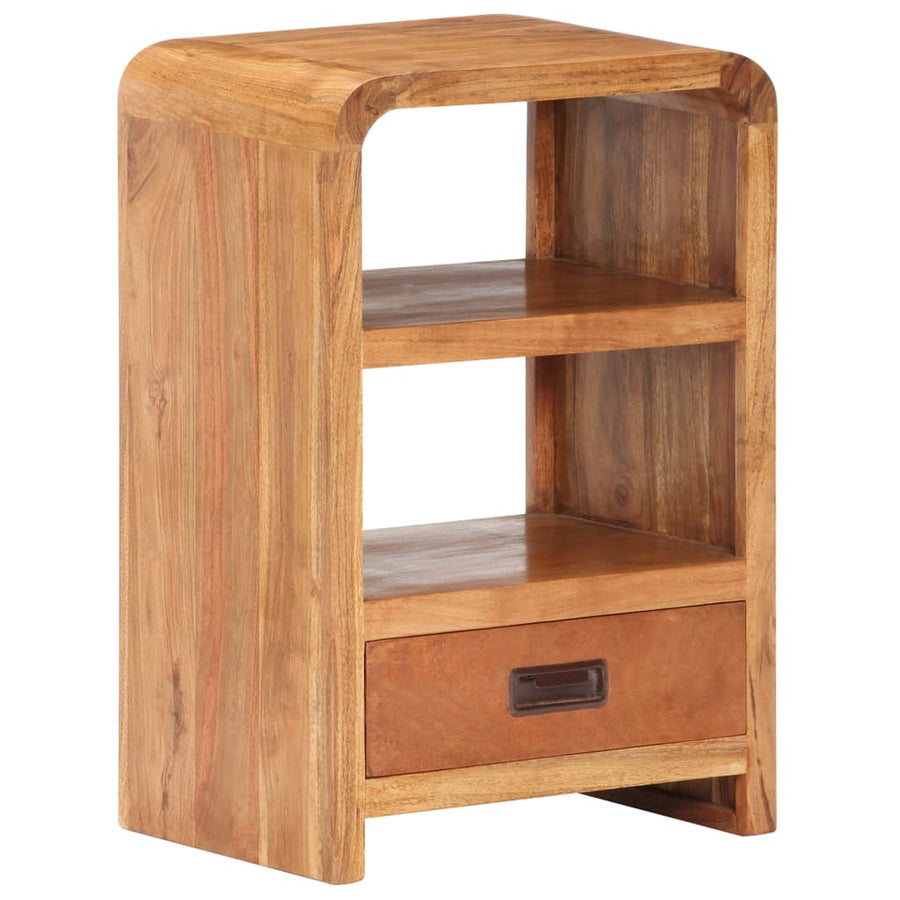 Nachtkastje 40x30x60 cm acaciahout met honingafwerking