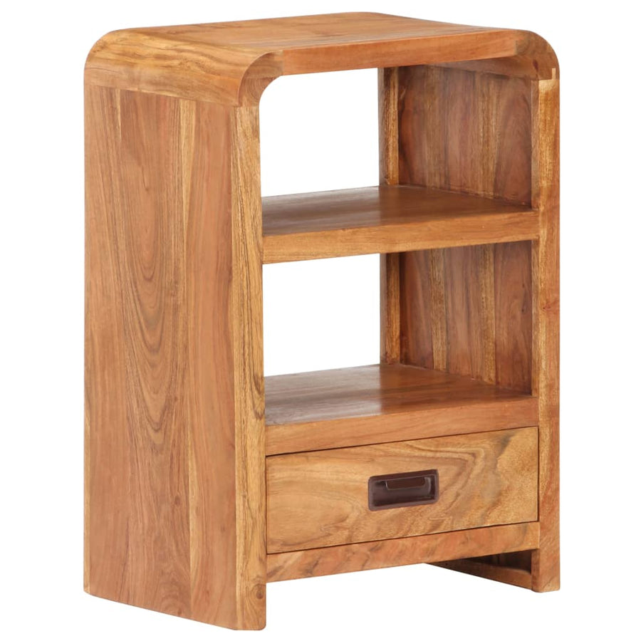 Nachtkastje 40x30x60 cm acaciahout met honingafwerking