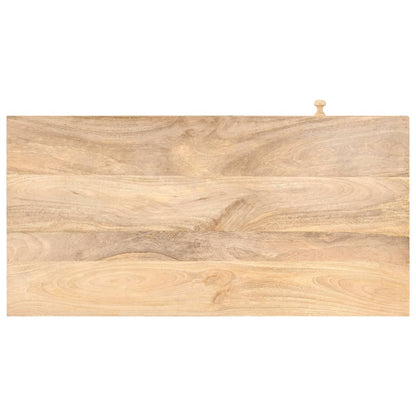 Kaptafel 100X50X76 Cm Massief Mangohout