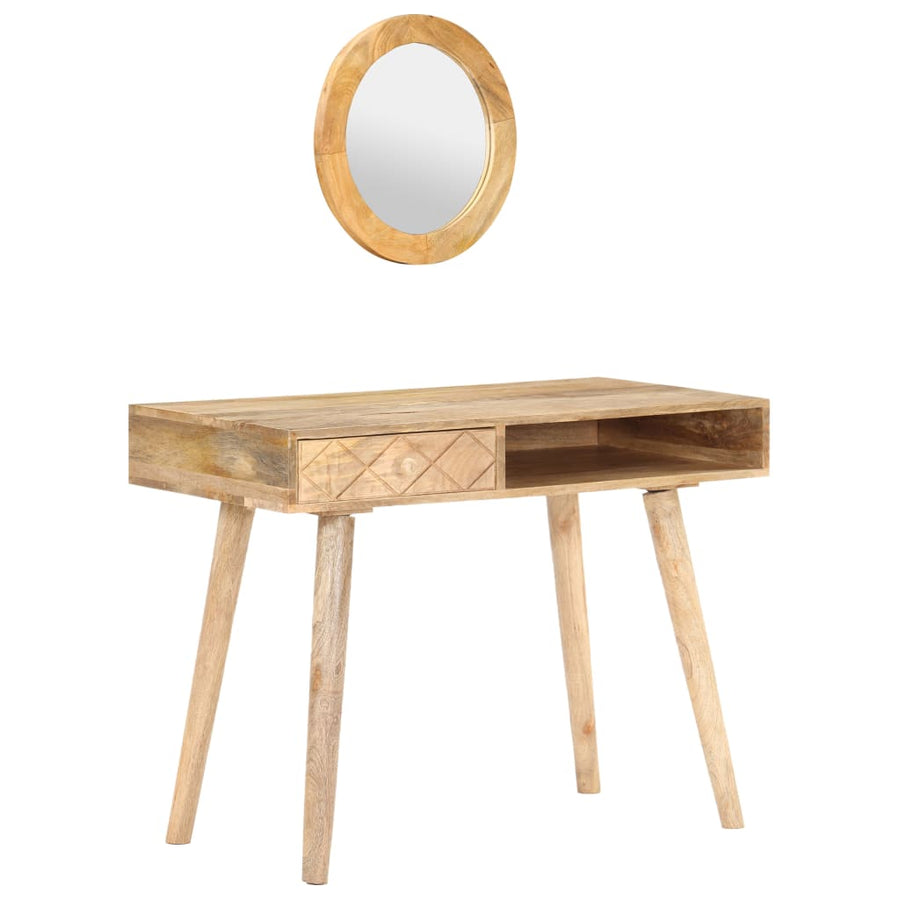Kaptafel 100X50X76 Cm Massief Mangohout