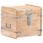 Opbergkist 40x40x40 cm massief acaciahout
