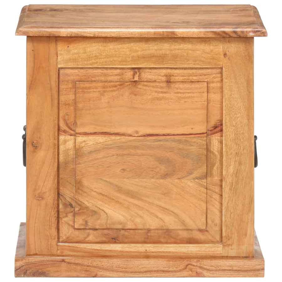 Kist 40x40x40 cm massief acaciahout
