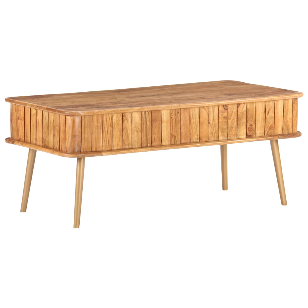 Salontafel 100X50X40 Cm Massief Acaciahout