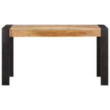 Eettafel Massief Ruw Mangohout 140 x 70 x 76 cm Lichtbruin