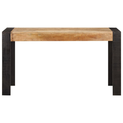 Eettafel Massief Ruw Mangohout 140 x 70 x 76 cm Lichtbruin