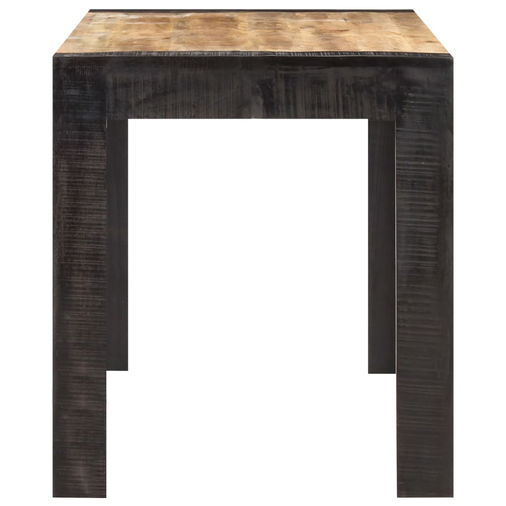 Eettafel Massief Ruw Mangohout 140 x 70 x 76 cm Lichtbruin