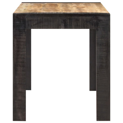 Eettafel Massief Ruw Mangohout 140 x 70 x 76 cm Lichtbruin