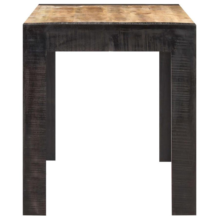 Eettafel Massief Ruw Mangohout 140 x 70 x 76 cm Lichtbruin
