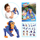 3D Puzzel Aap Junior 59-delig foam blauw