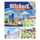 Stickerz Sticker Book Various Vehicles with Reusable (Window) Stickers