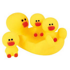 Little Stars Large Bath Duck With 3 Small Bath Ducks
