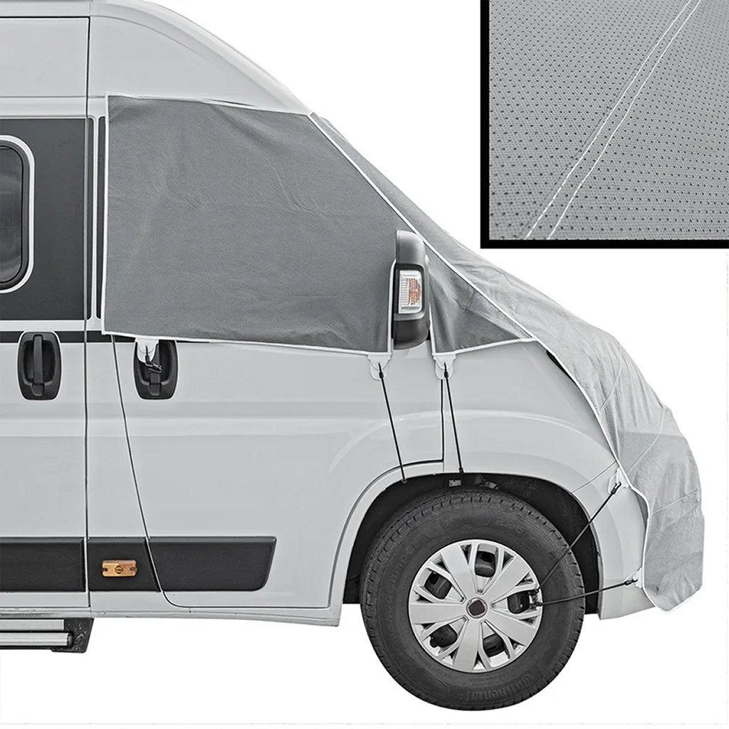 Proplus Raamafdekking Nonwoven Voor Fiat Ducato X250/X290 Grijs