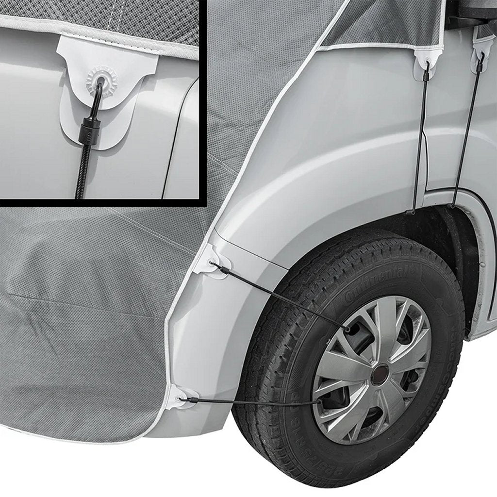 Proplus Raamafdekking Nonwoven Voor Fiat Ducato X250/X290 Grijs