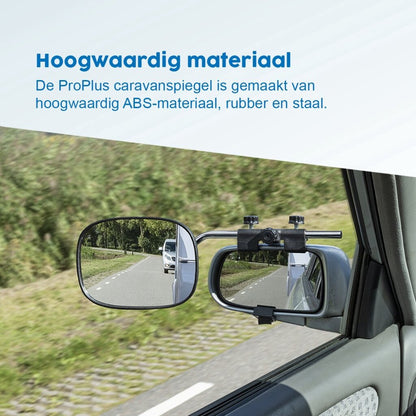 Proplus Caravanspiegel Vlak Glas 410X140X190 Mm