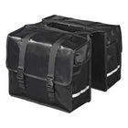 Fietstas dubbel 40L waterdicht zwart