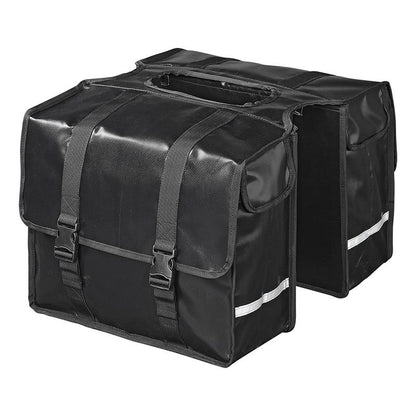 Proplus Fietstas Dubbel 40L Waterdicht Zwart