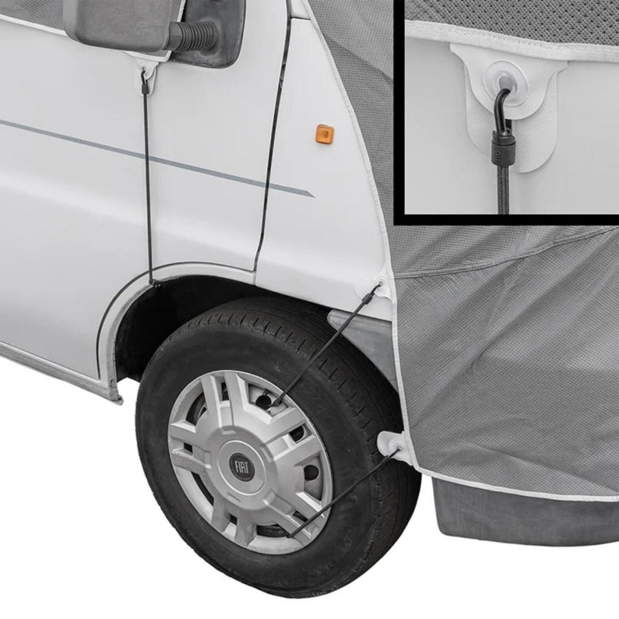 Proplus Raamafdekking Nonwoven Voor Fiat Ducato X230 Grijs