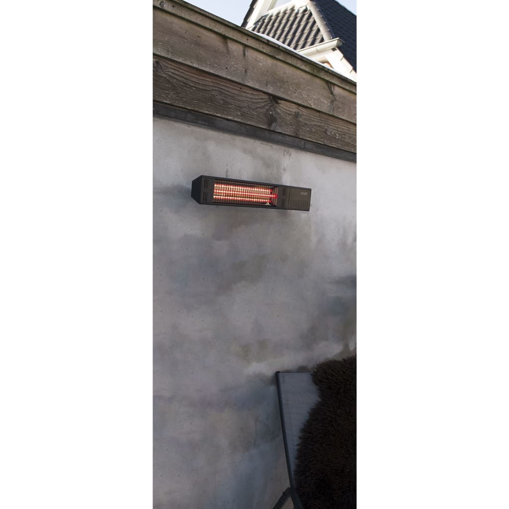 Sunred Wandverwarmer Fortuna 1500 W Rose Gold Zwart