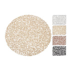 Assorted Placemat 35cm Round 4 Different Colours