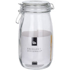 Excellent Houseware Storage Jar With Lid 1500ml With Clamp