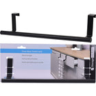 Deurhanger 36.5x6x8 cm rvs zwart