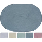 Assorted Oval Placemat 44X29 Cm 5 Different Colors