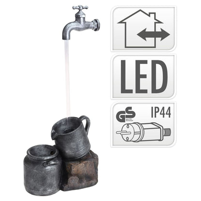 Progarden Fontein Gieter Met Led-Verlichting