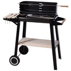 Progarden Houtskoolbarbecue 86,5 Cm Zwart