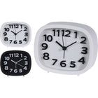 Miscellaneous Battery-Operated Alarm Clock, 2 Assorted Colors