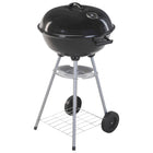 Progarden Kogelbarbecue Op Wielen 46 Cm Zwart