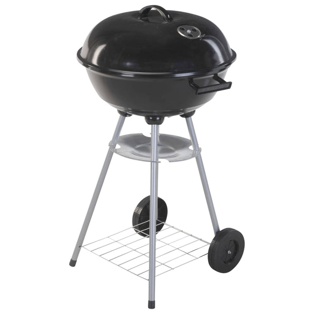 Progarden Kogelbarbecue Op Wielen 46 Cm Zwart