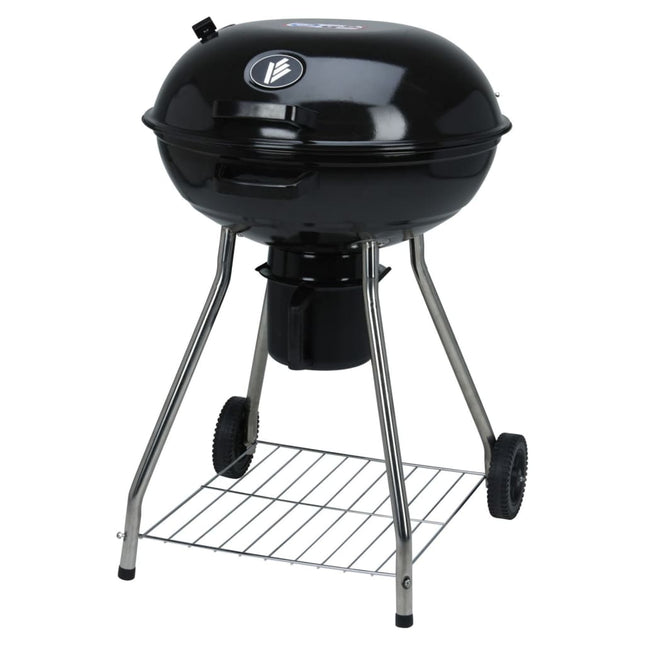 Progarden Houtskoolbarbecue Op Wielen 56 Cm Zwart