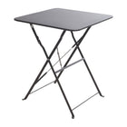 Klaptafel 60x60x71 cm antraciet