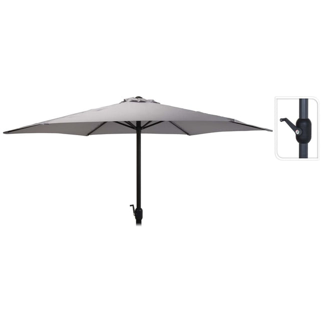 Progarden Parasol Monica 270 Cm Lichtgrijs