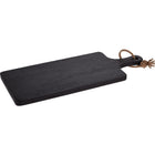 Snijplank rubberwood 50x15x2 cm zwart