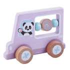 Studio Circus Wooden Activity Car Panda Purple