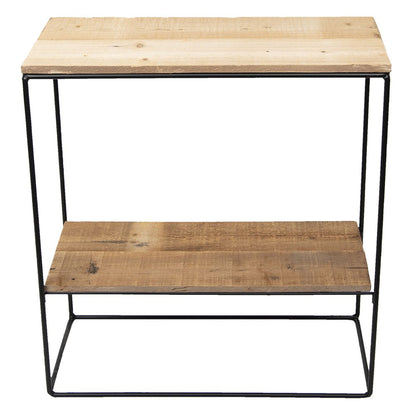 Wandtafel reclaimed wood 60x25x66 cm