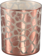 Miscellaneous Pmtd Lantern Desiree Giraffe Print Pink 10 Cm