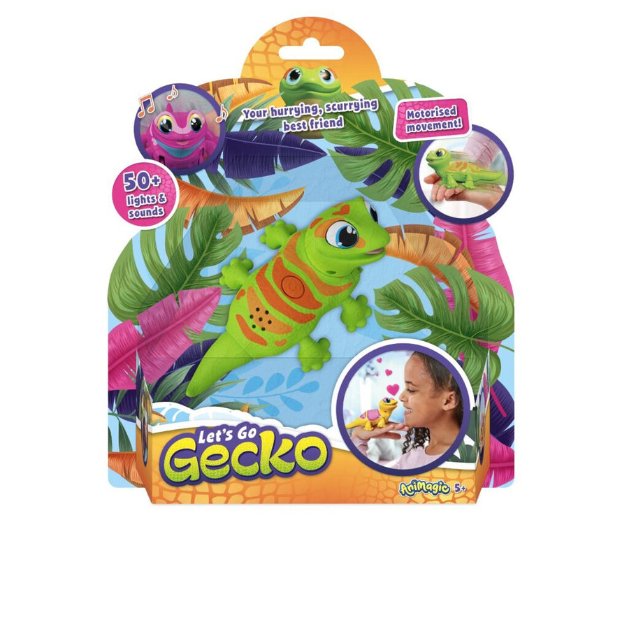 Goliath Animagic Interactieve Gekko + Geluid Assorti