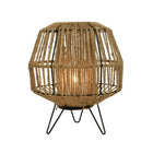 Other Brands LED Table Lamp 26.5 Cm Rope/Metal