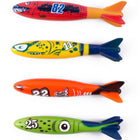 Duikspeelgoed torpedos 4 stuks