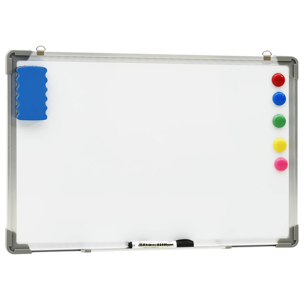 Whiteboard Magnetisch Staal Wit 60 x 40 cm