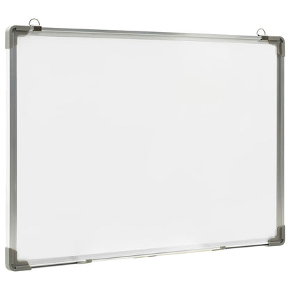 Whiteboard Magnetisch Staal Wit 90 x 60 cm