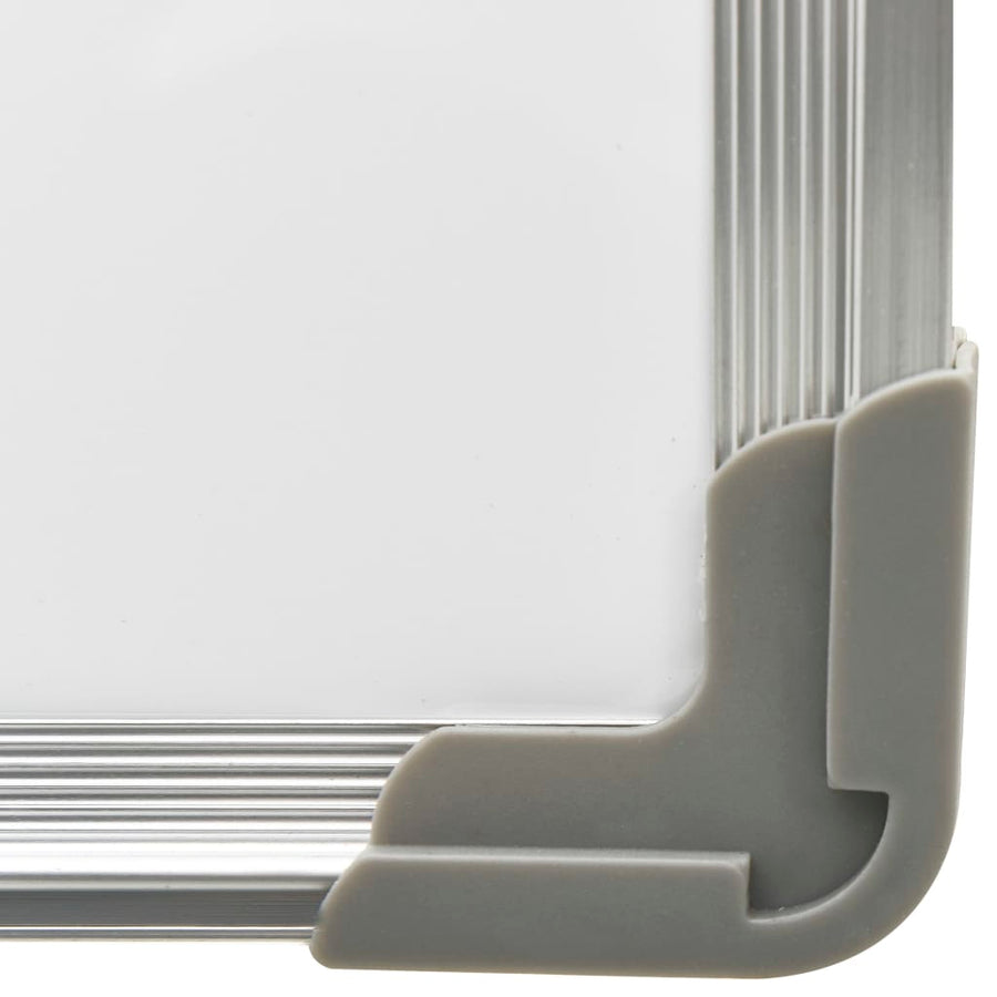 Whiteboard Magnetisch Staal Wit 90 x 60 cm