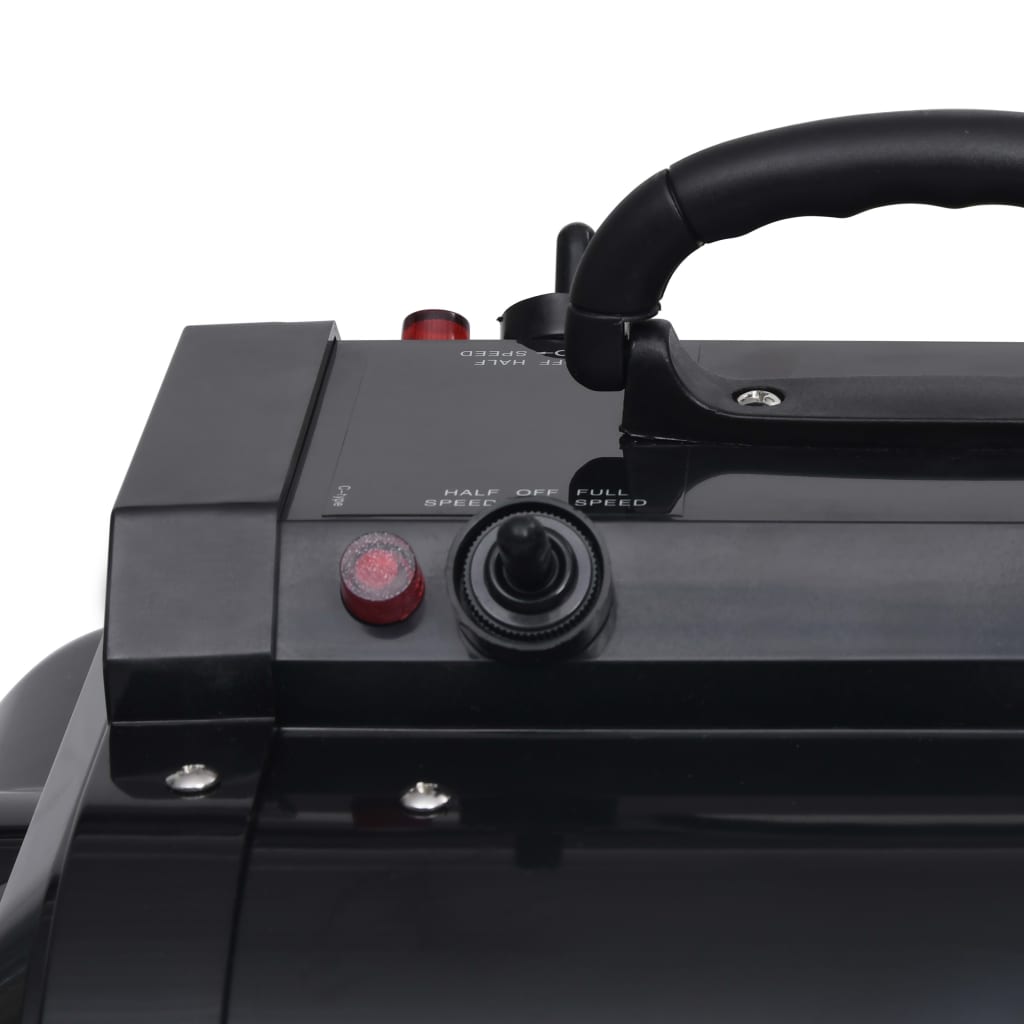Huisdierenföhn Zwart Dubbele motor