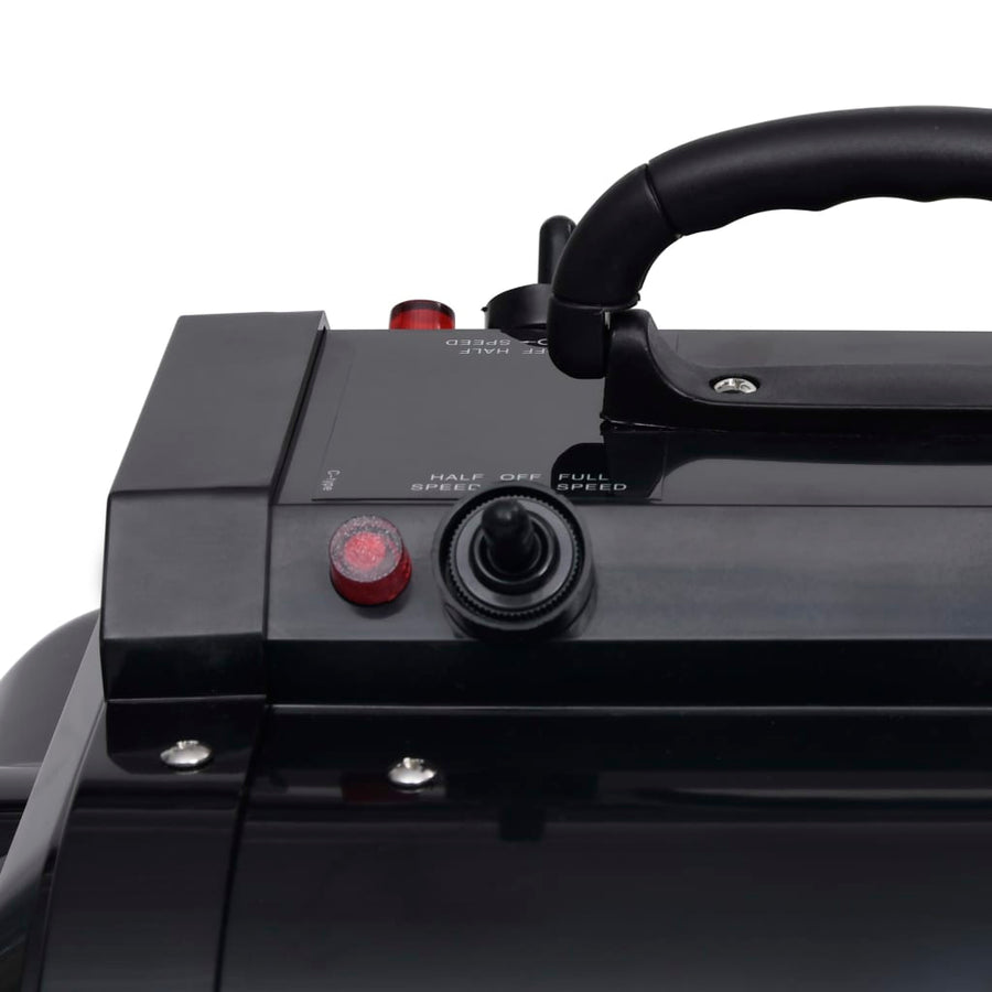 Huisdierenföhn Zwart Dubbele motor